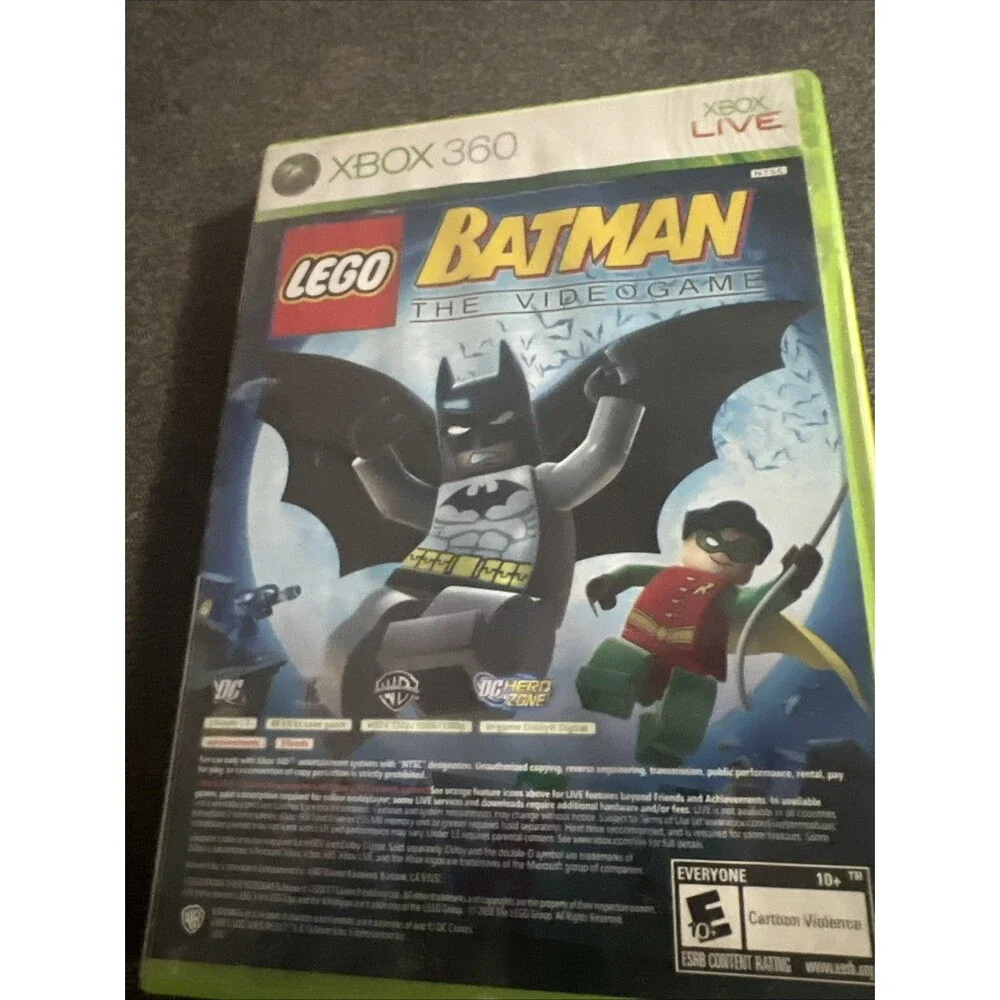 LEGO Batman: The Videogame (Microsoft Xbox‎ 360, 2008) Complete